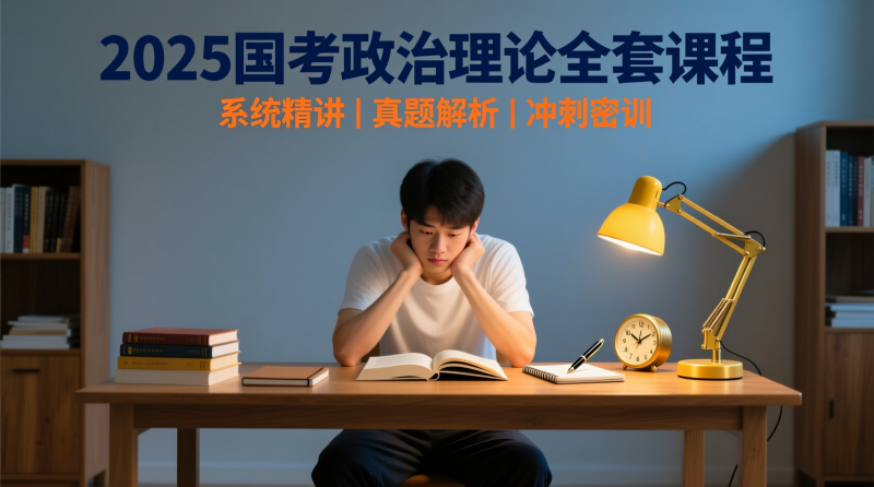 2025国考政治理论全套课程资源：党史、党章、思想、理论、三个代表、科学发展观、习思想、二十大解读、思维导图与全集视频课件|教育学习网