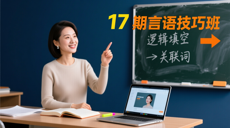 2025年琛姐言语理论技巧班(公务员行测专属)— 17 期视频+6 期逻辑填空专项