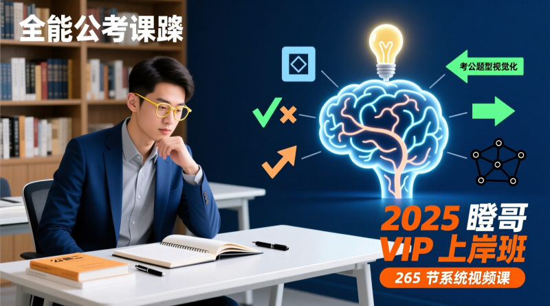 2025 瞪哥公考尊享 VIP 上岸班 — 最全 265 节视频课程，助你一次性上岸！2025 瞪哥公考尊享 VIP 上岸班 — 最全 265 节视频课程，助你一次性上岸！|教育学习网