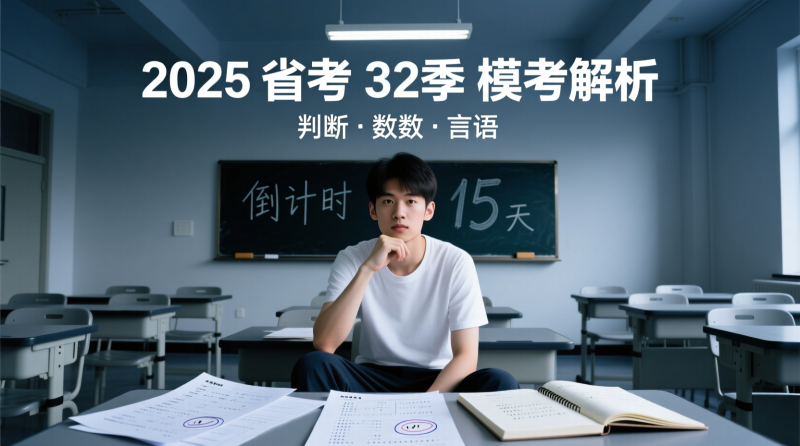 2025年省考模考解析 · 32季视频 + 讲义 + 课件 — 全面行测训练|教育学习网