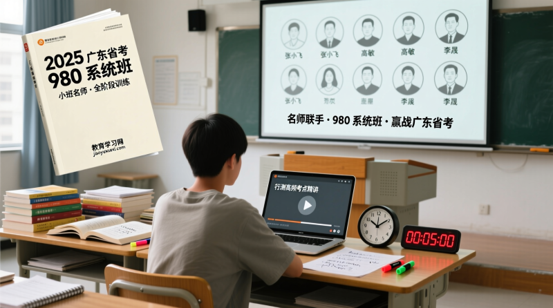 2025 广东省考系统学习班 — 名师全覆盖 · 三阶段系统训练|教育学习网