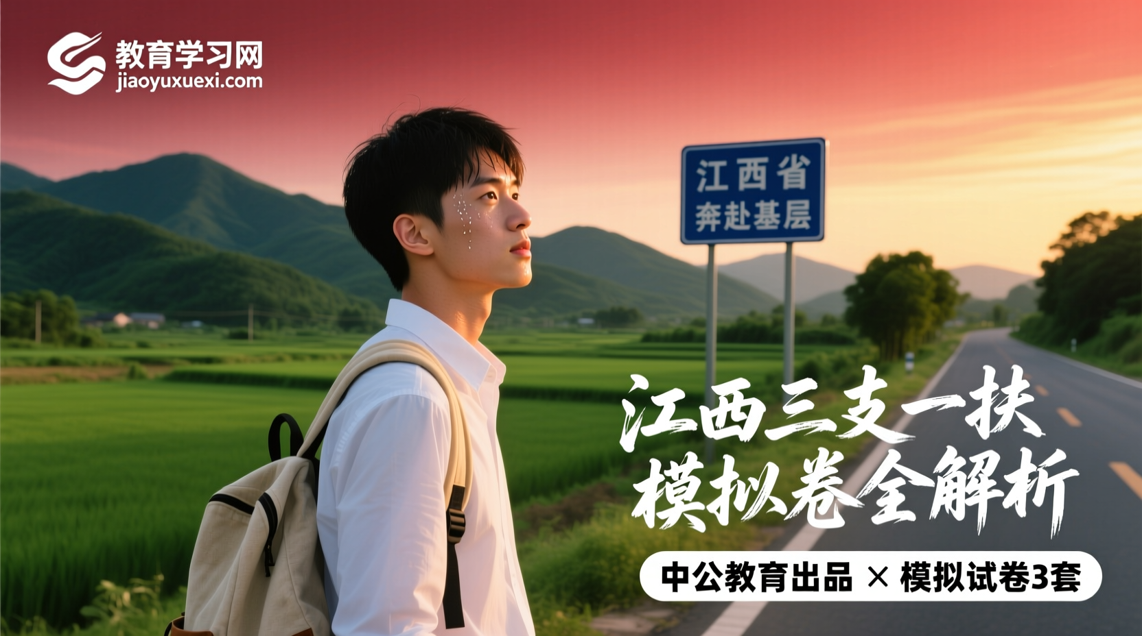 2024江西省三支一扶中公教育模拟卷3套全解析｜全真试题助力精准备考2024江西三支一扶模拟试卷（中公教育版）3套含答案解析｜全真模拟深度剖析