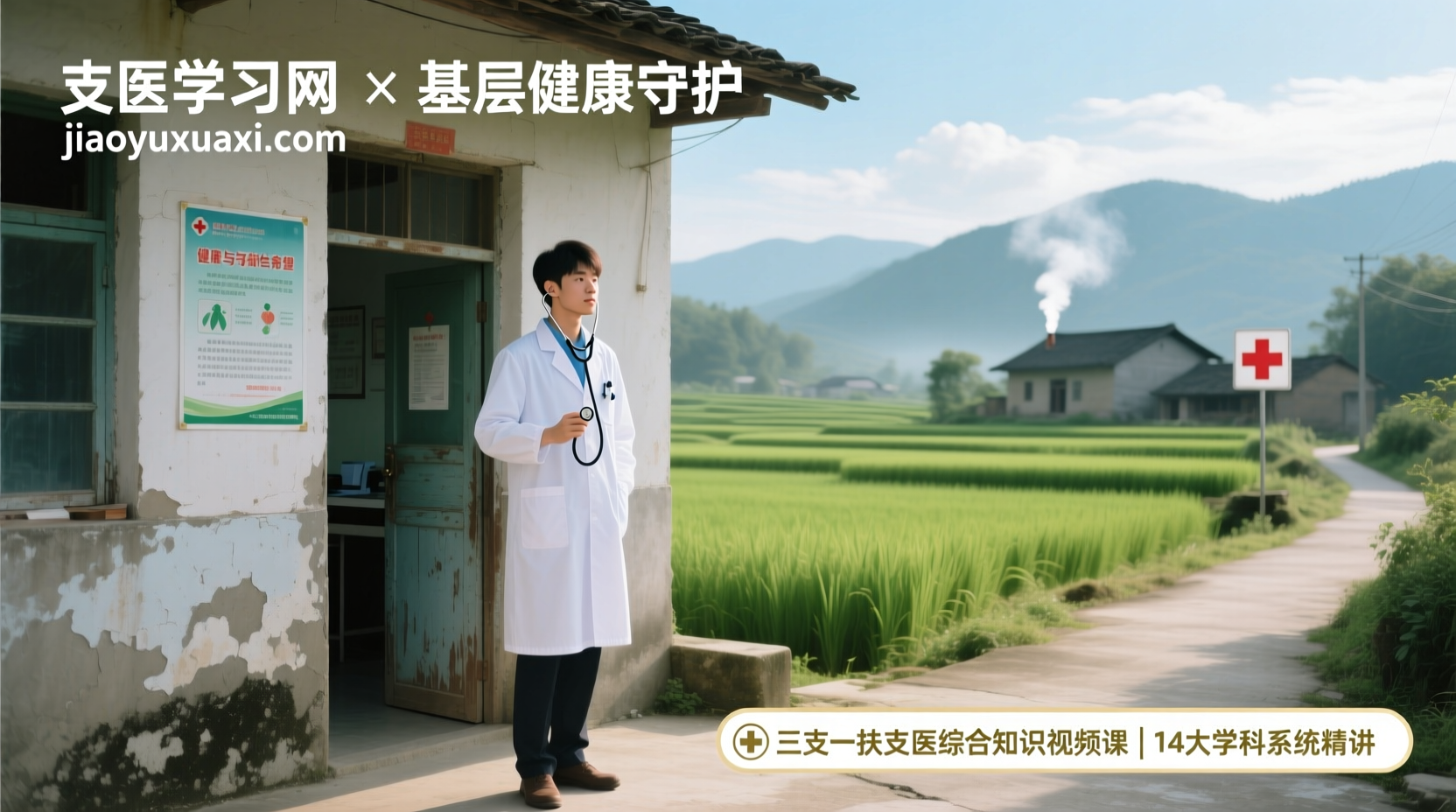 🩺【稀缺资源】三支一扶支医综合知识全系视频教程｜14大学科系统精讲三支一扶支医综合知识视频教程｜14大学科系统精讲【解剖学、病理学、药理学全覆盖】