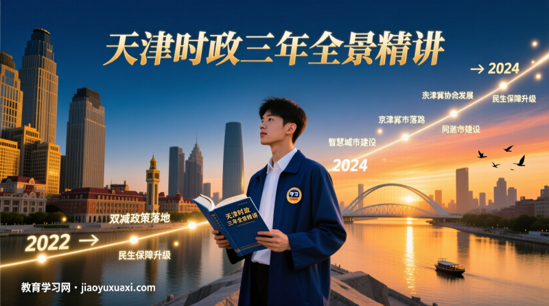 🏛️ 2022—2024年天津市必考时政热点汇总：高频政策与重点事件全解析|教育学习网