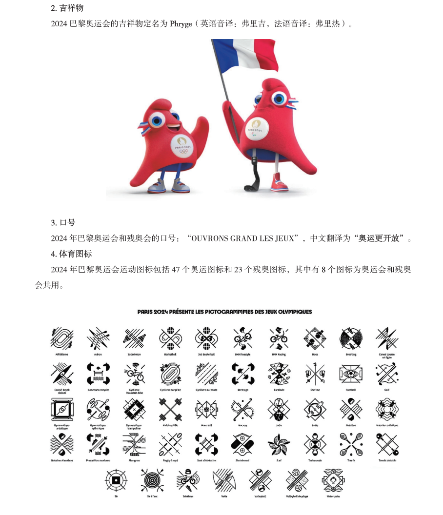 图片[2]|2025年时政之2024年巴黎奥运会时政资料全集｜常识速记 + 思维导图 + 专题深度解读