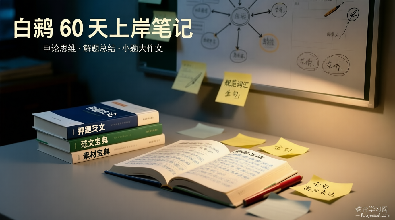 图片[3]|白鹭半月谈申论笔记全集：60天上岸＋大作文＋小题＋解题总结