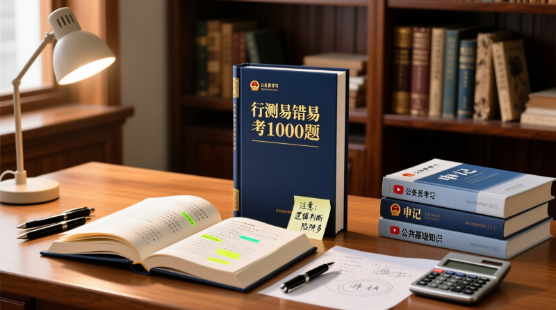 2025公考行测易错易考1000题详解：模块化备考指南助你高效提分