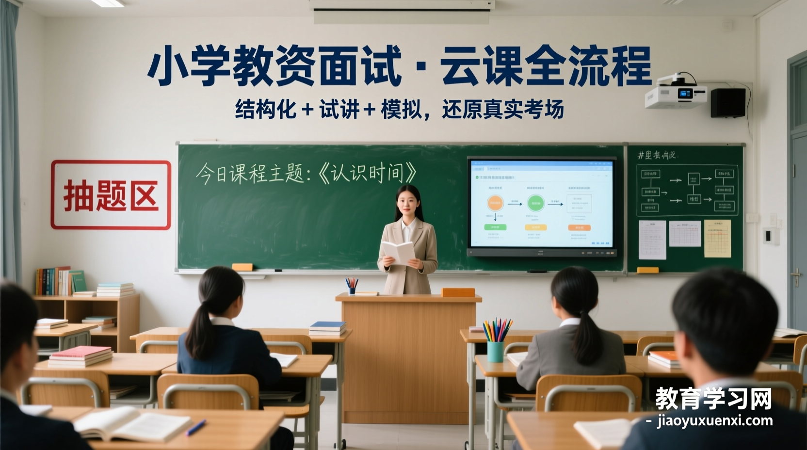 🌟 小学教资面试全攻略：2024 面试云课，一课到底打通结构化・试讲・模拟三大环节2024 小学教师资格面试网课全流程视频教程
