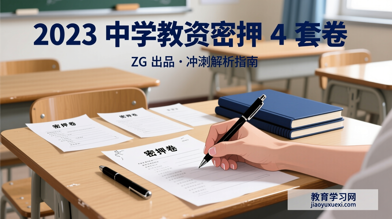 中学教资冲刺全攻略｜ 4 套密押卷 + 深度解析重磅来袭中学教师资格考试密押 4 套卷 + 答案解析（ZG 出品）