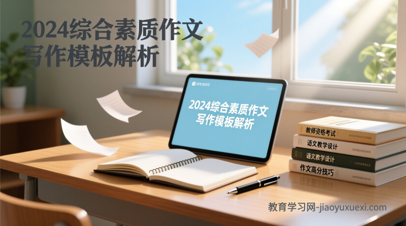 🔥2024综合素质作文写作全攻略：老王押题模板深度解析与高分技巧！|教育学习网