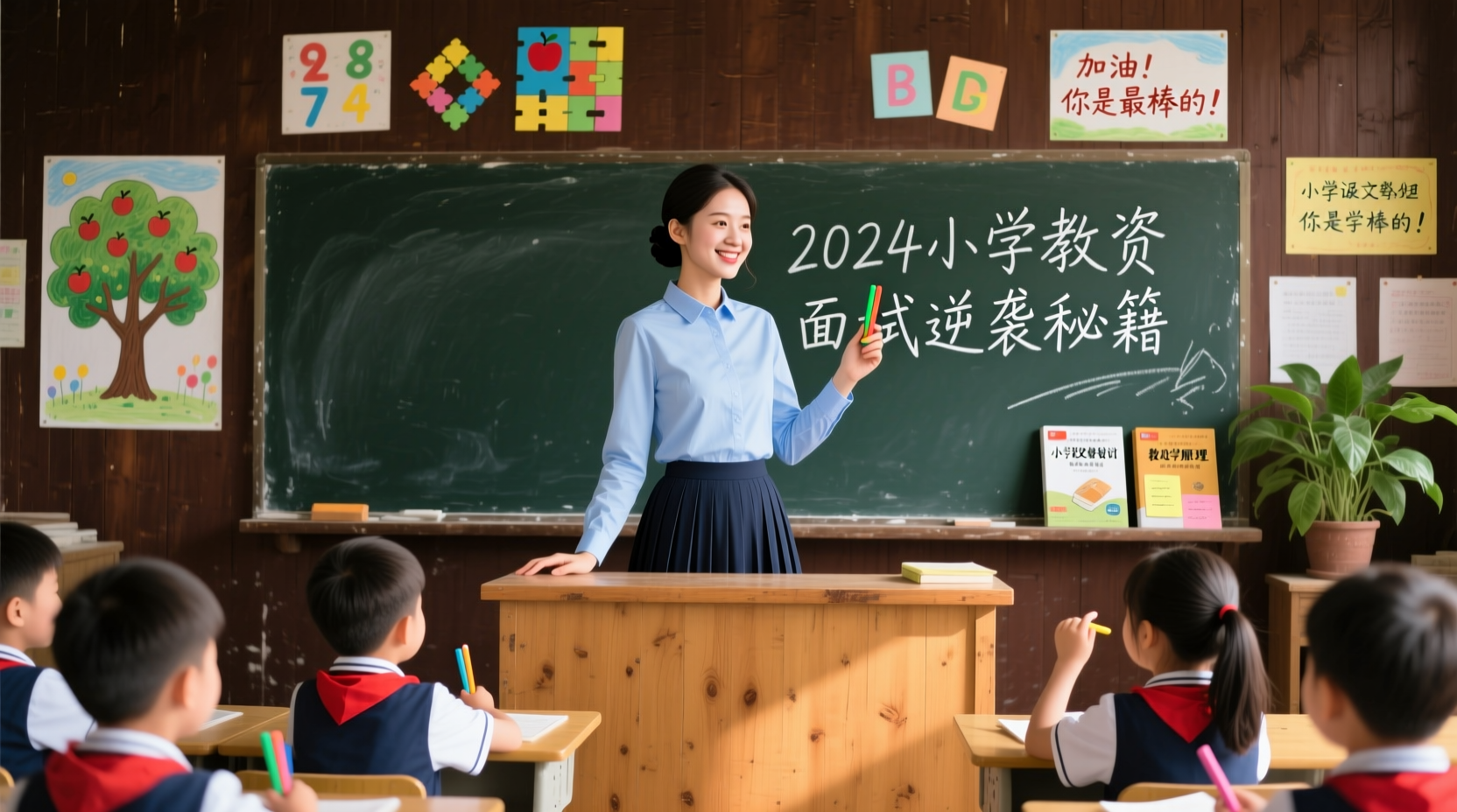 2024小学教资面试黑马逆袭：零基础到满分，揭秘高分秘籍全攻略！2024小学教师资格证面试备考指南：结构化+试讲技巧全解析