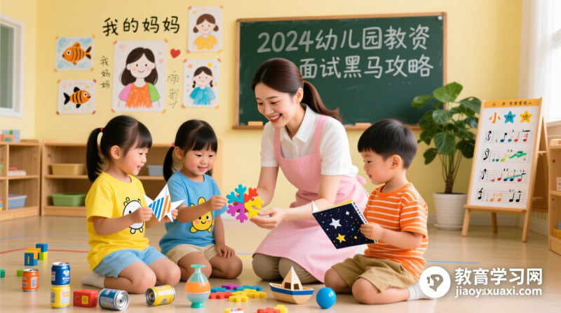 🌈2024幼儿园教资面试黑马攻略：萌娃课堂高分秘籍，零基础变幼儿教育达人！|教育学习网
