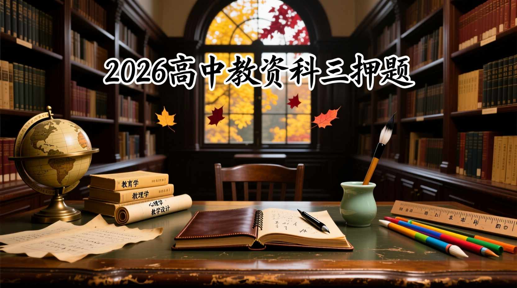 2026高中教资科三巅峰对决：押题卷解锁，一卷定江山！高中教师资格考试科目三押题卷详解：2026数学地理历史美术体育英语信息技术语文备考攻略