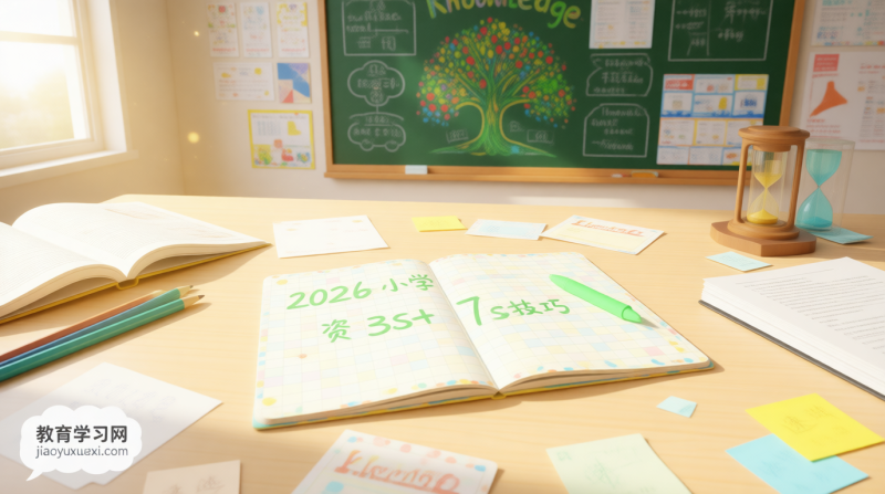 2026小学教资闪电突围：3s+7s技巧，点燃一周速成之火！|教育学习网