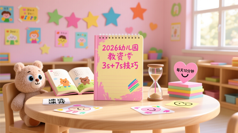 2026幼儿园教资速成秘籍：3s+7s技巧，三天点亮幼师星途！|教育学习网