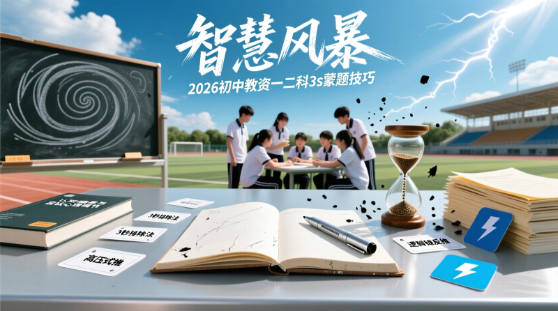 2026初中教资一二科蒙题风暴：3s破局，7s封神！|教育学习网