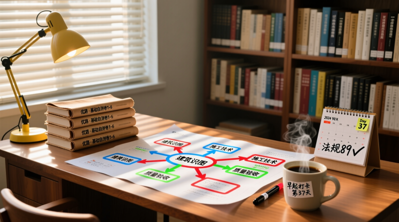 2024一级建造师之思维导图+全年规划+自测卷，零基础90天上岸！|教育学习网