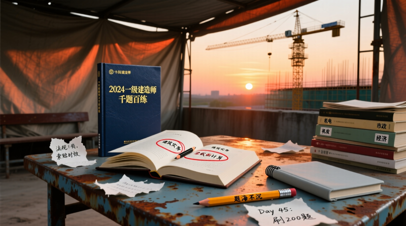 2024一建千题百练：题海战术全科碾压，跳过7%通过壁垒|教育学习网