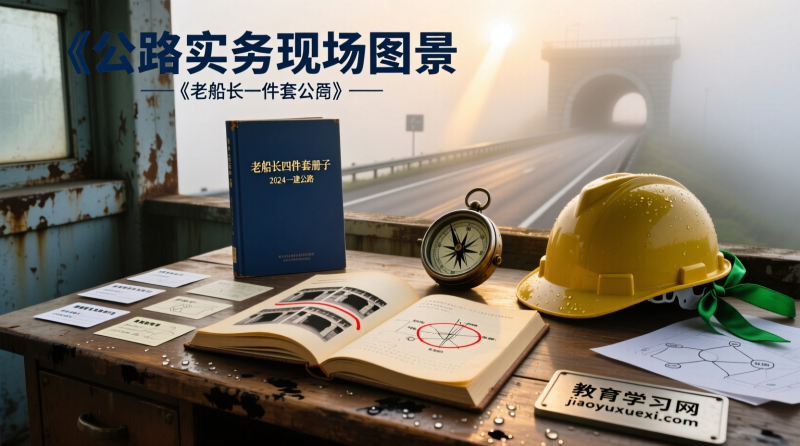 2024一建公路老船长四件套：题海惊涛下，掌舵指南直通上岸港湾！|教育学习网