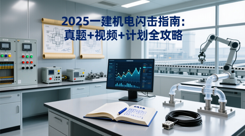 2025一级建造师机电工程项目管理备考资源：真题汇编+视频教程+学习计划