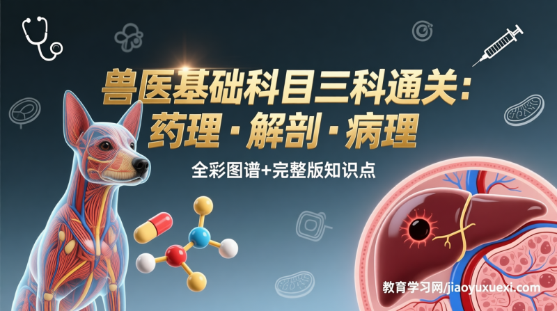 兽医执业资格考试基础科目：药理解剖病理知识点总结