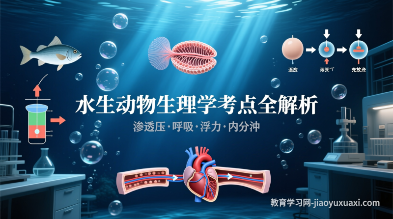 水生动物生理学考试重点解析与速记