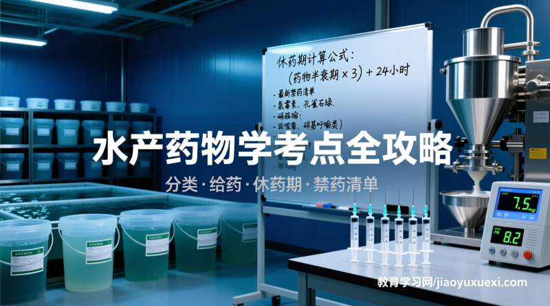 水产药物学考试重点解析与临床应用