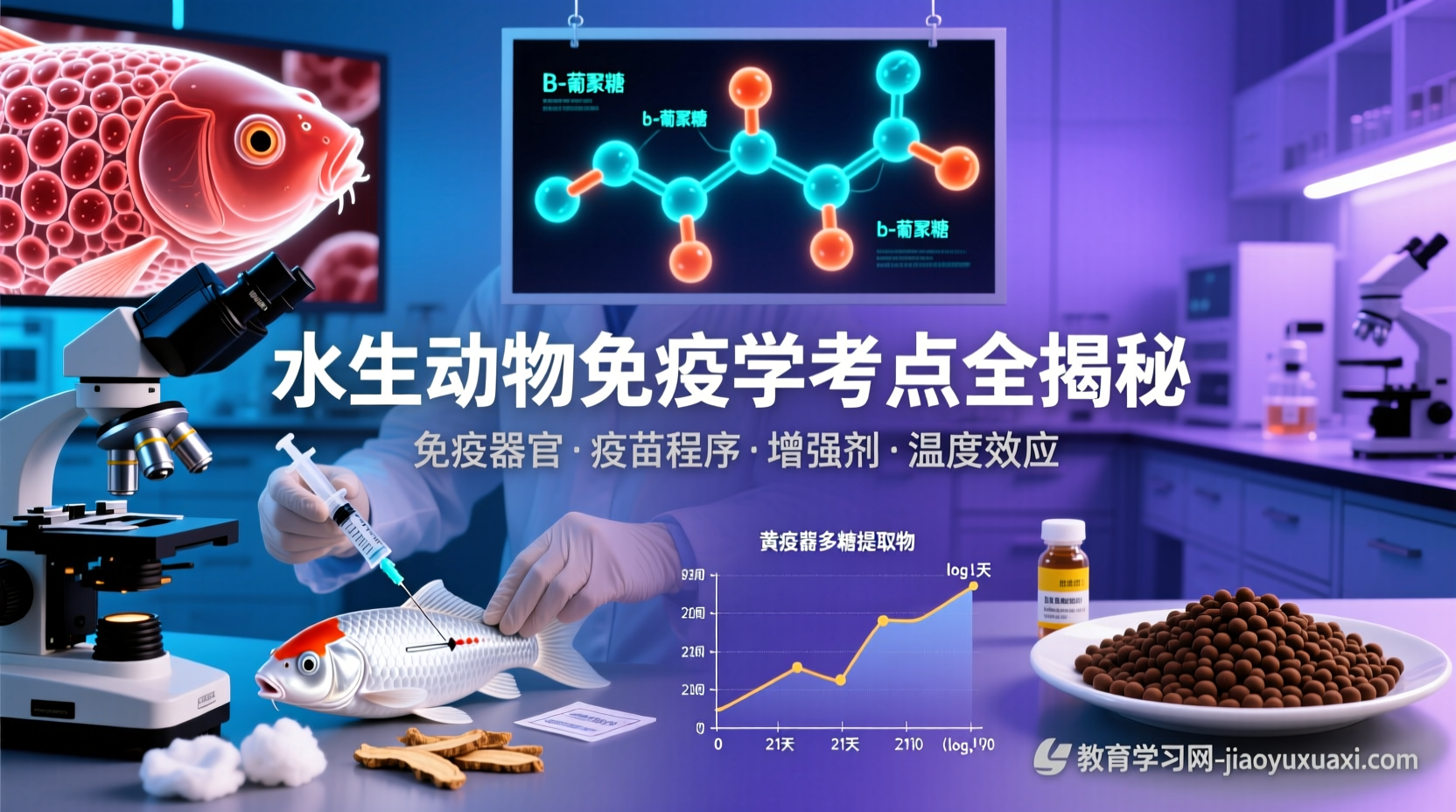 🛡️ 水下免疫防线：水生动物免疫学考点全景揭秘水生动物免疫学考试重点与疫苗应用解析