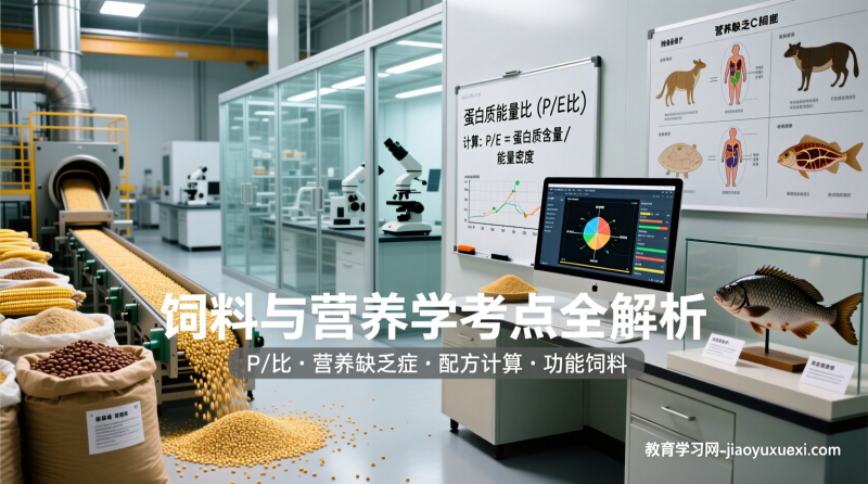 饲料与营养学考试重点与配方设计解析