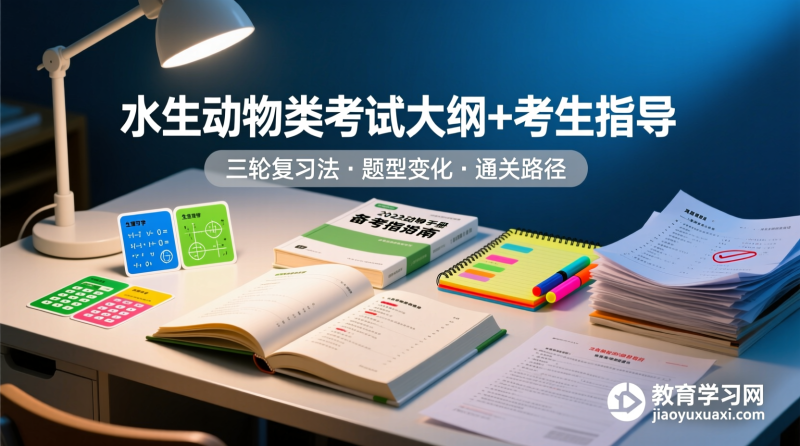 📚 水生动物类通关密码：2023版大纲+考生指导全解析|教育学习网