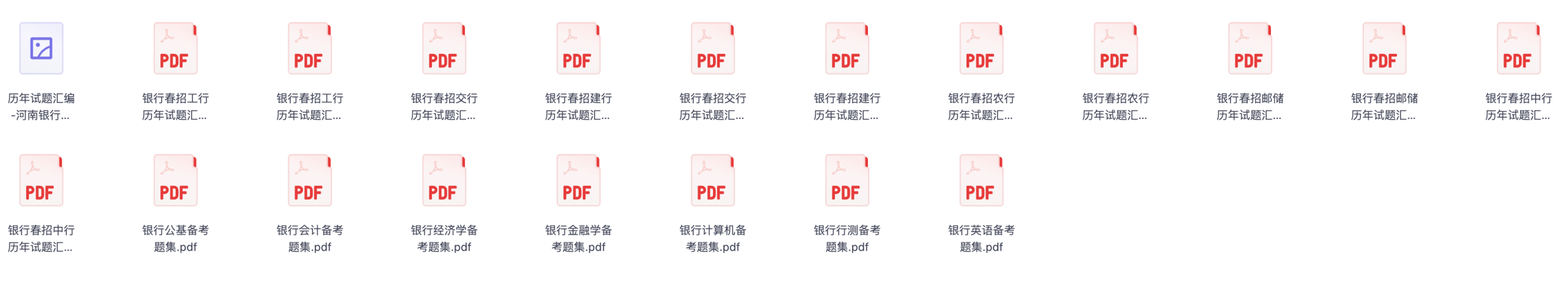 图片[1]|国有银行春招历年真题汇编与解析指南