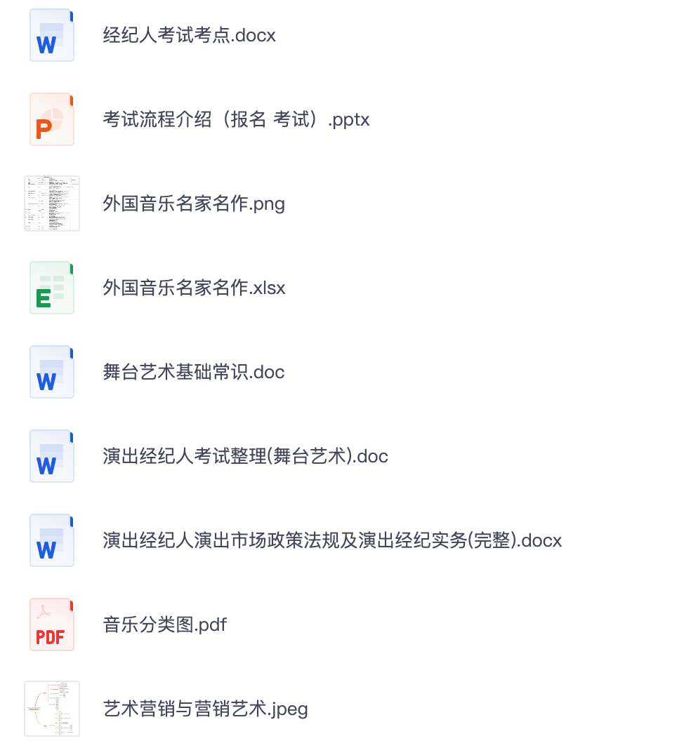 图片[1]|2025演出经纪人考试考点梳理与备考指南