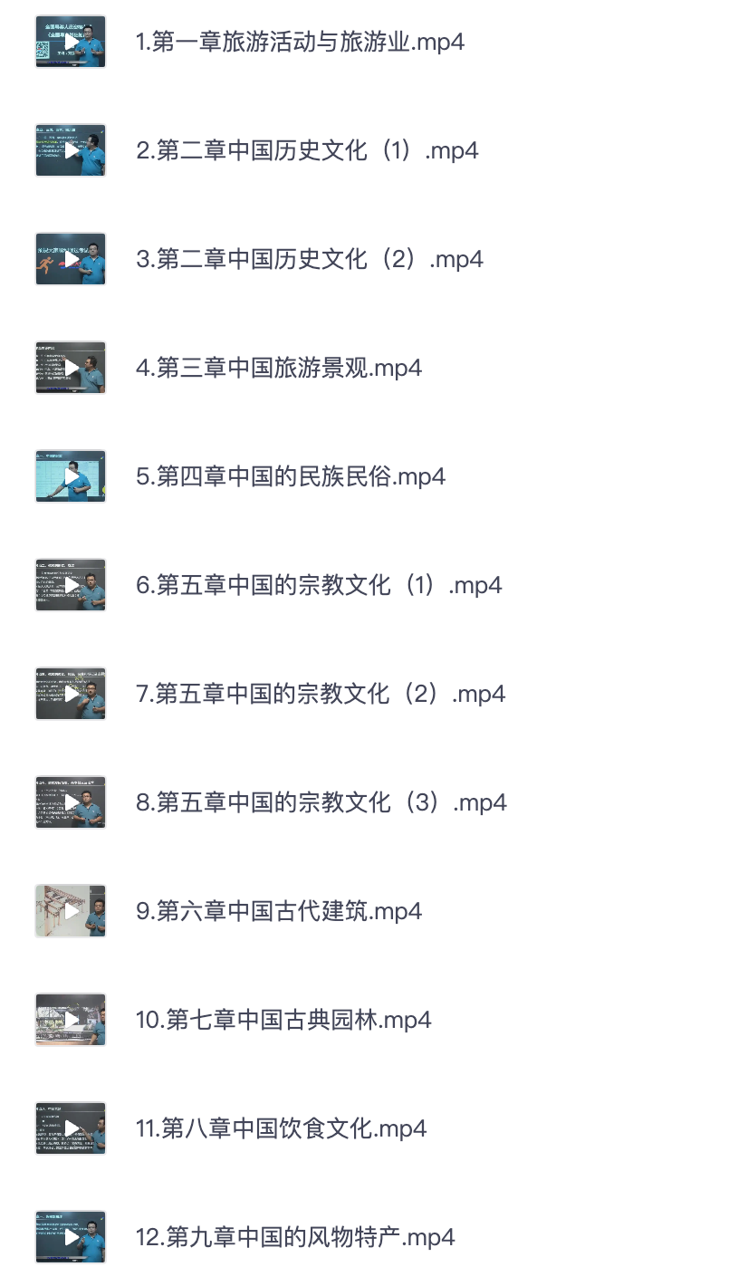 图片[1]|2025导游资格考试全国导游基础知识快速精讲