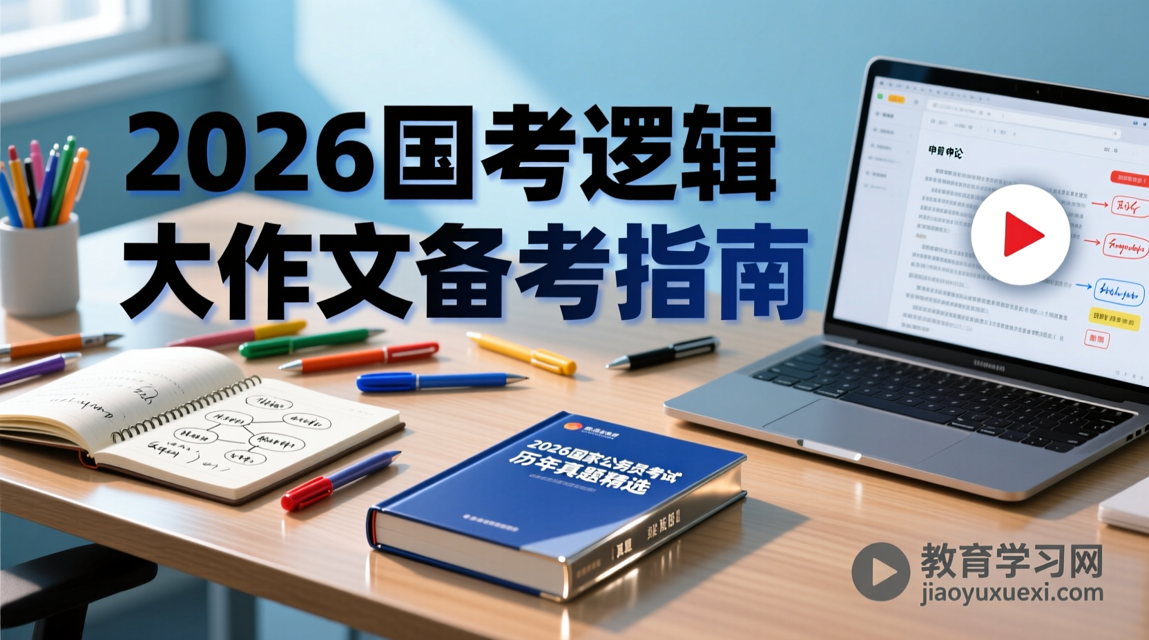 解锁国考申论逻辑大作文：其实没那么难的高分路径2026国家公务员考试逻辑大作文备考指南