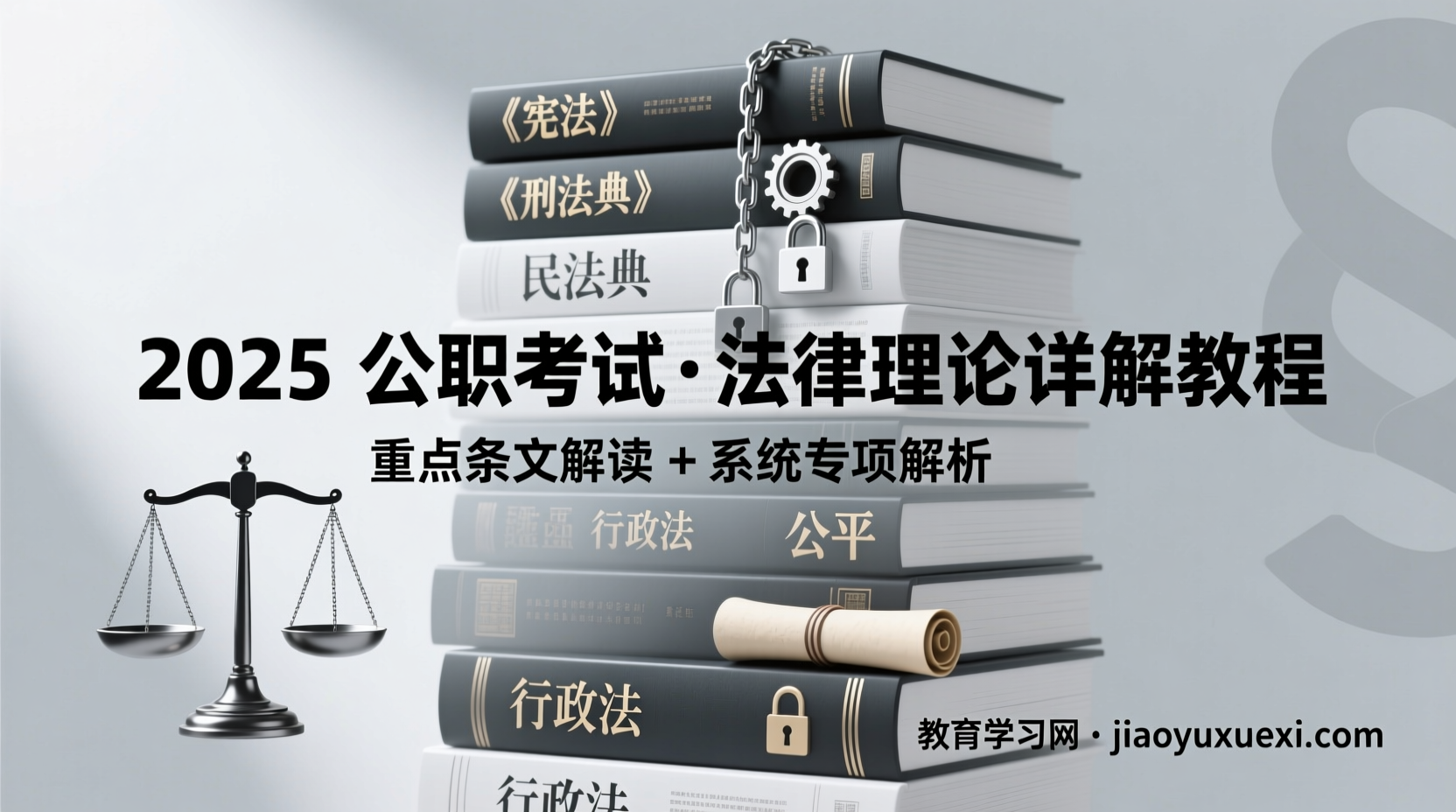 2025国考政治理论民法典篇：视频讲义助你将法规脉络一览无余2025国考政治理论民法典教程