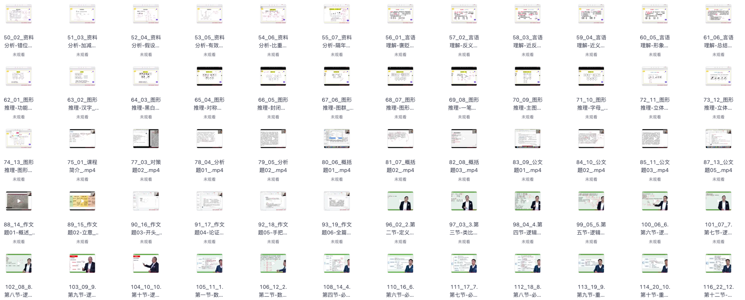 图片[2]|2026公务员事业单位行测申论265节视频课程