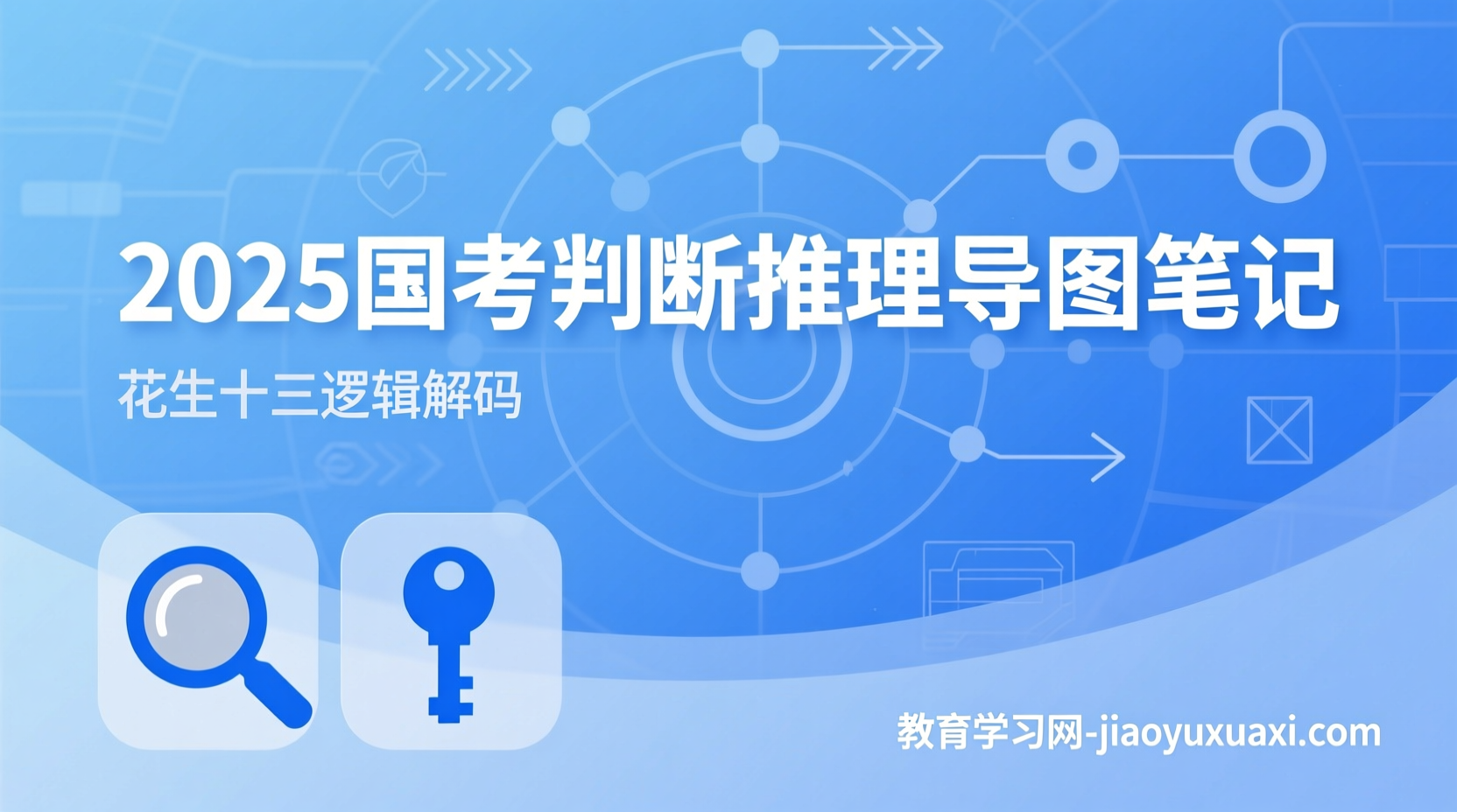 🔍2025国考判断推理笔记解锁：花生十三导图的逻辑之旅2025国考判断推理笔记与导图解析