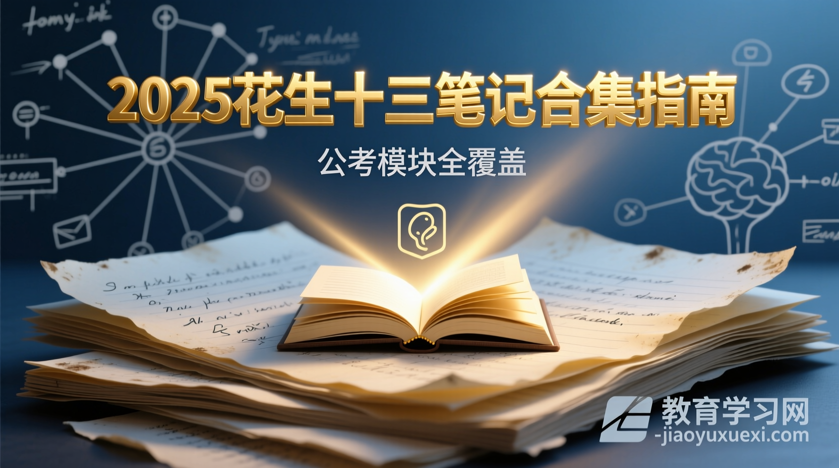 📚2025花生十三笔记全览：公考模块的智慧结晶2025国考花生十三笔记合集备考指南