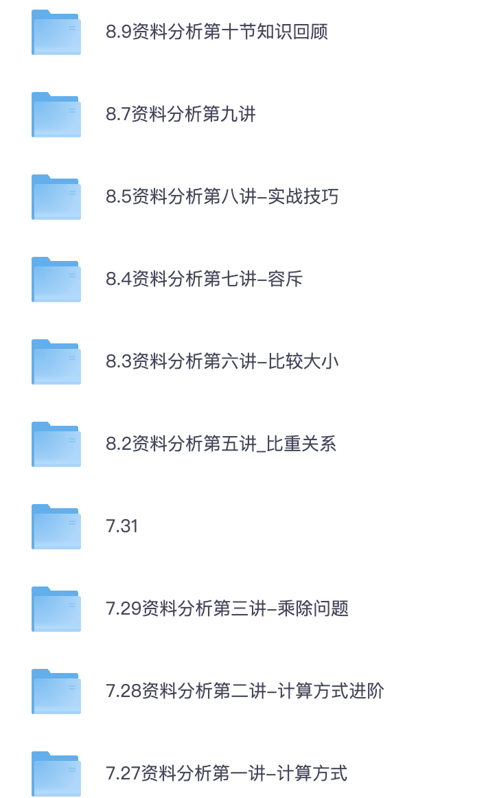 图片[3]|2025公考资料分析满分攻略：小P公考理论视频课与讲义下载