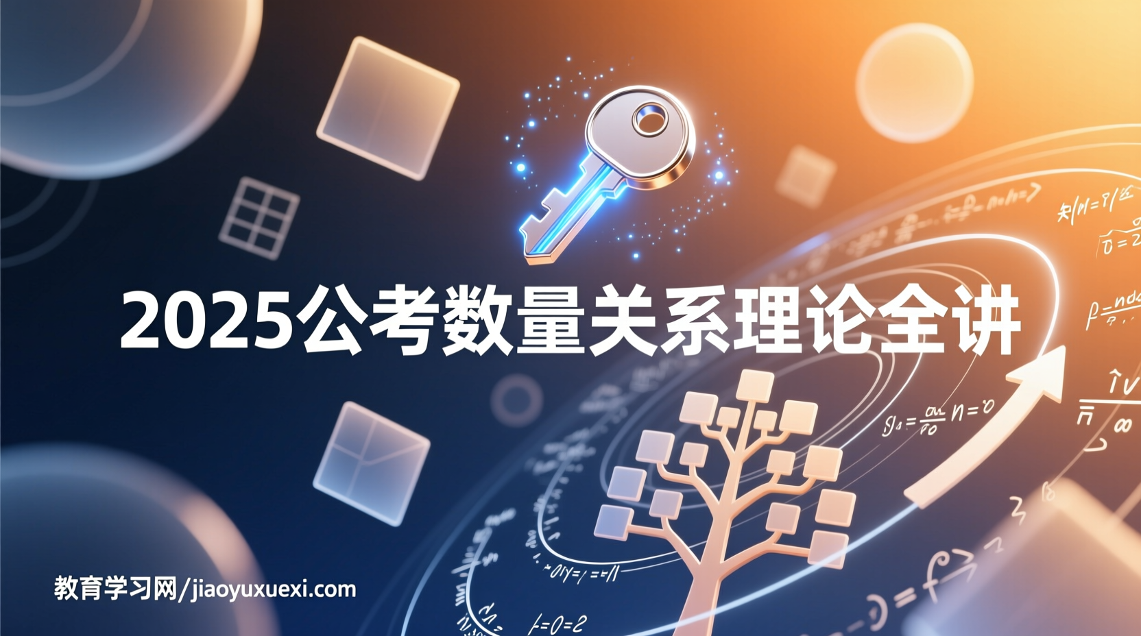 2025公考数量关系全体系攻略：理论视频+讲义助你数学思维升级2025公务员数量关系理论课视频及讲义