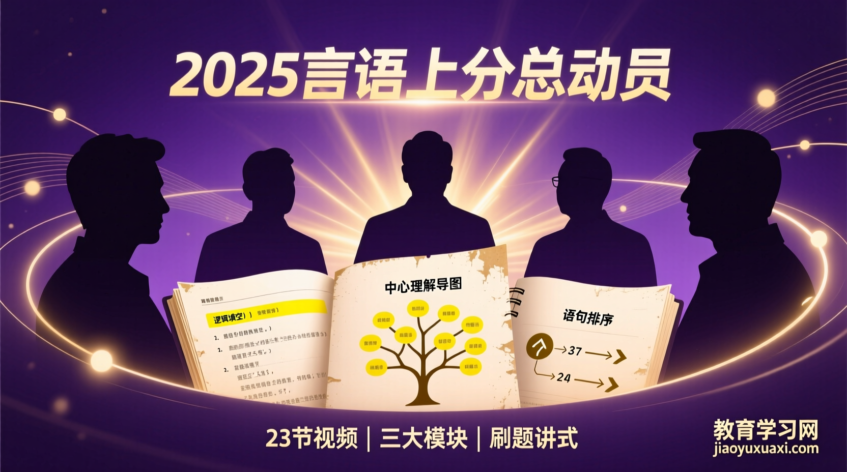 2025言语上分总动员：三位名师联手解锁行测言语高分密码2025公务员言语理解专题备考