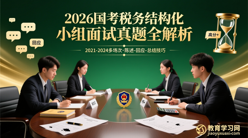 2026国考税务结构化小组面试：真题讲解与高分策略