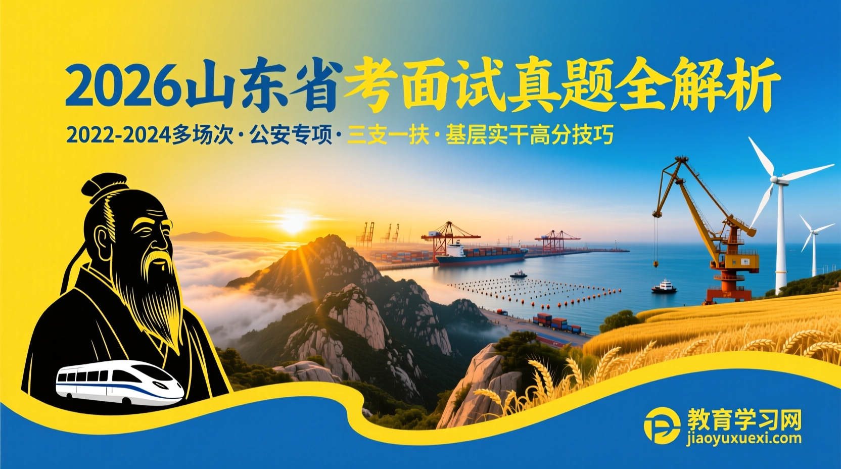 🌊 山东省考面试备考指南：齐鲁实干思维，乘势而上逐梦齐鲁大地2026山东省考面试：真题解析与高分技巧