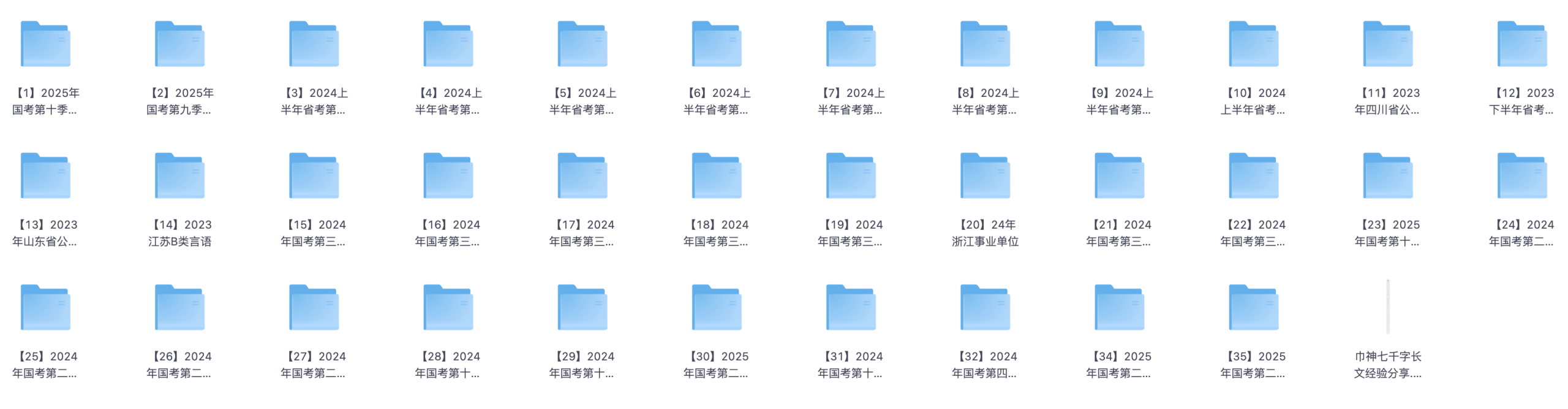 图片[2]|2025国考行测模考复盘资料汇总|网友红领巾