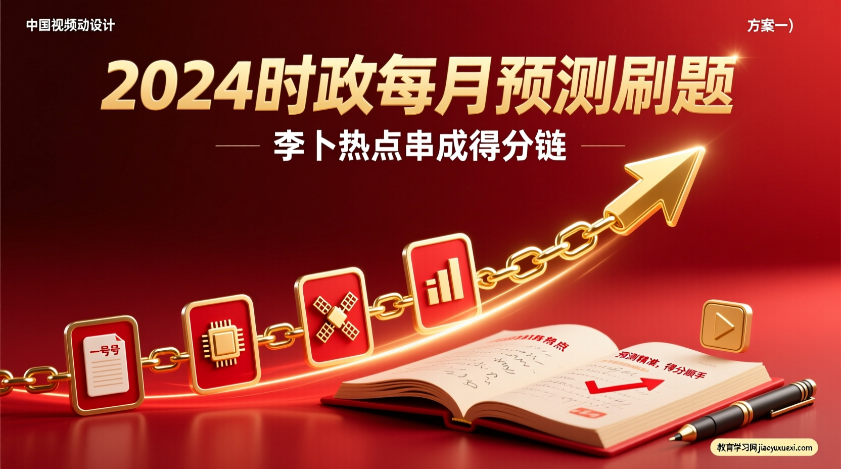 2024时政预测刷题：把每月热点串成一条顺手得分链2024公务员时政每月预测题及刷题视频